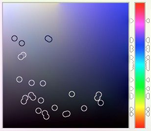 Superbrothers: Sword & Sworcery — color palette reference extracted from game screenshots