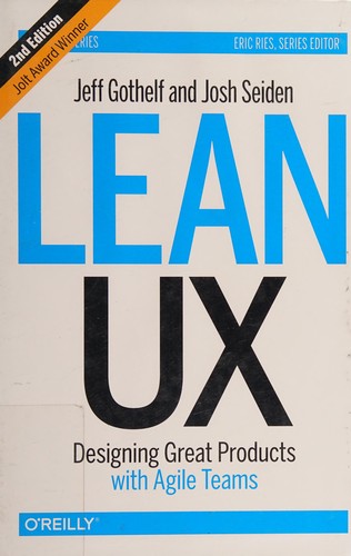 Cover of Lean UX by Jeff Gothelf and Josh Seiden