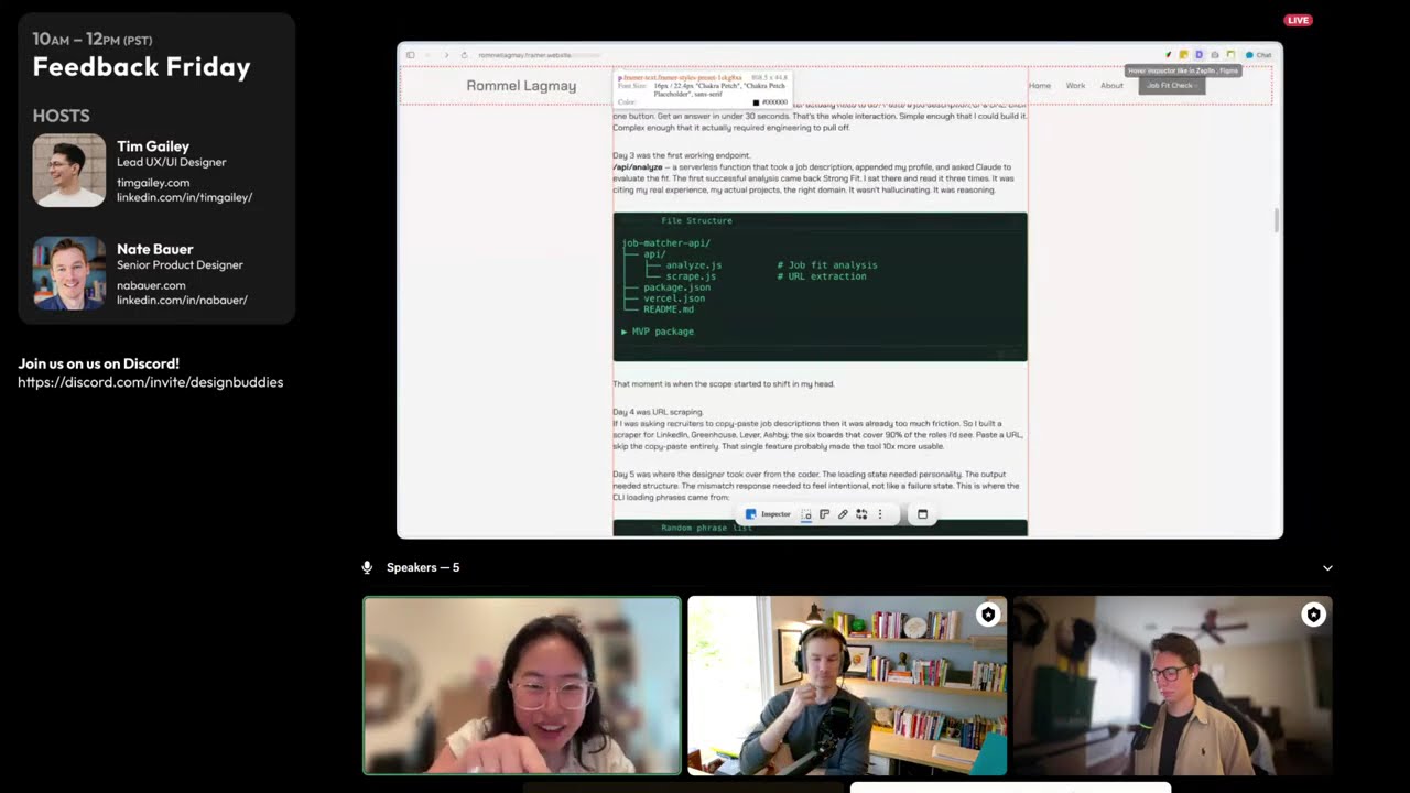 Feedback Friday — tachisoma, kayliediep, India, Ricardo Angeles, carolinehowdavid