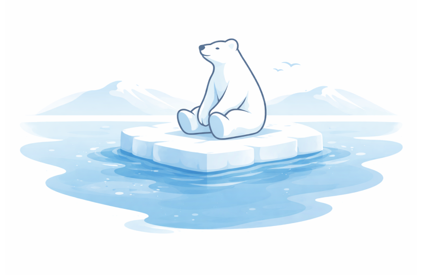 Brand mascot illustration